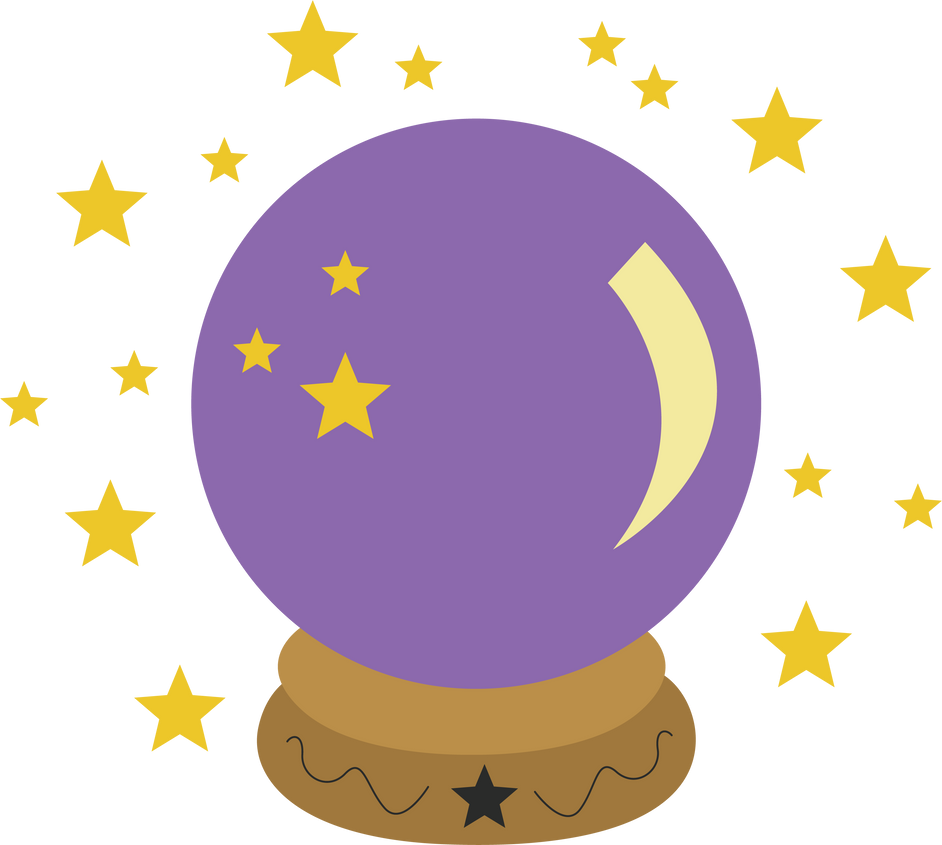 Crystal Ball Illustration